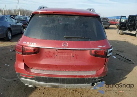 2021 Mercedes-Benz Glb 250 4Matic из США, поврежденный, VIN W1N4M4HB6MW102773